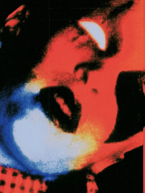Thermographic Harlequin Face Close-Up
