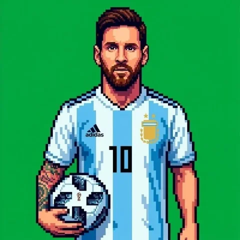 Retro Pixel Art Profile Picture — Nano Banana 2 AI Prompt: Create a square 1:1 profile picture using the uploaded image as the exact refere...