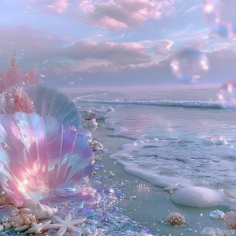 Pastel Dreamcore Ocean Editorial