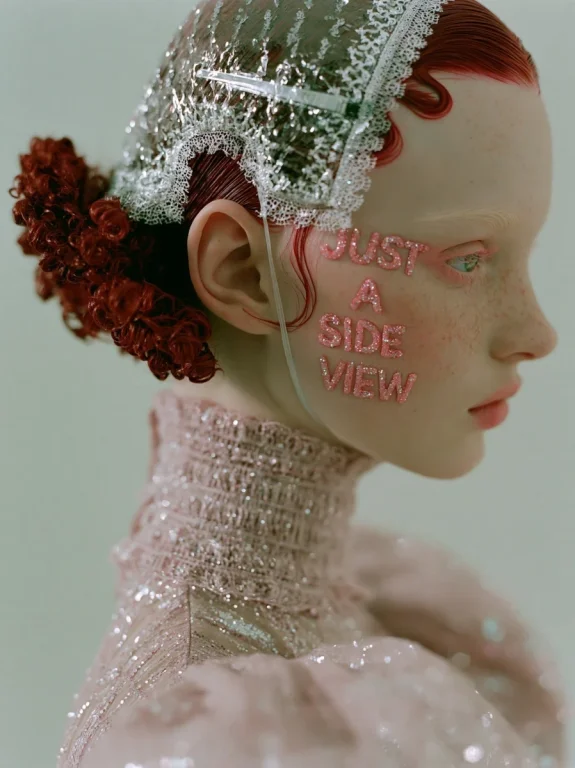 Just a Side View Makeup Editorial