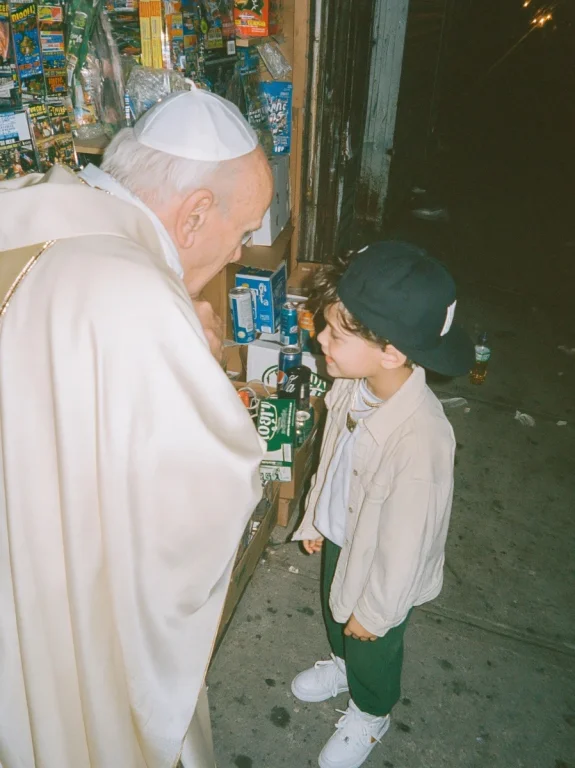 Priest Outtalked by Kid Rapper at Night