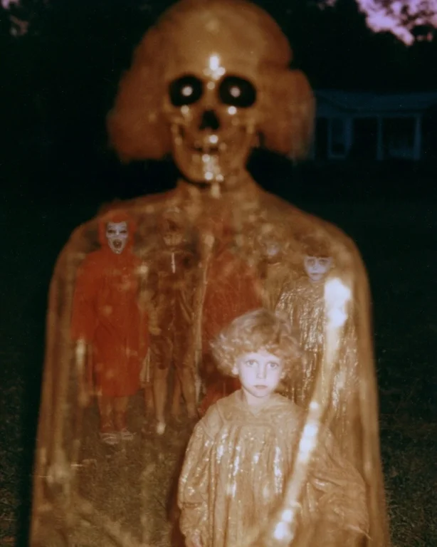Halloween Triple Exposure Street