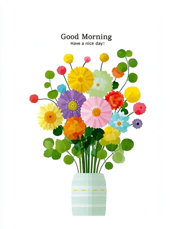 Good Morning Greeting Card