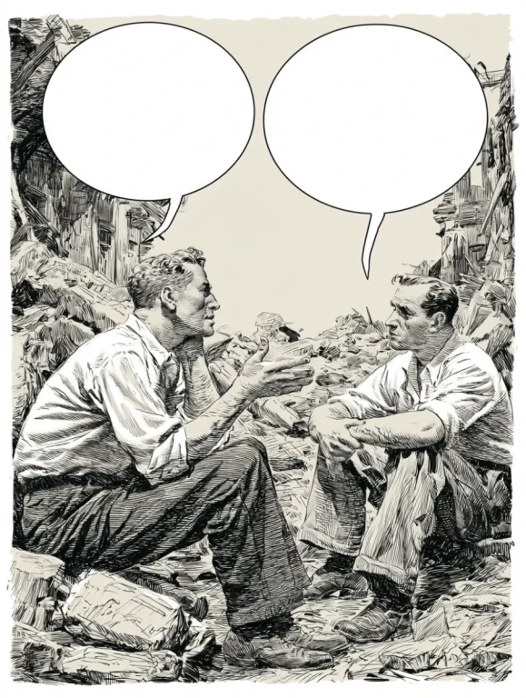 Adventure Comic Illustration