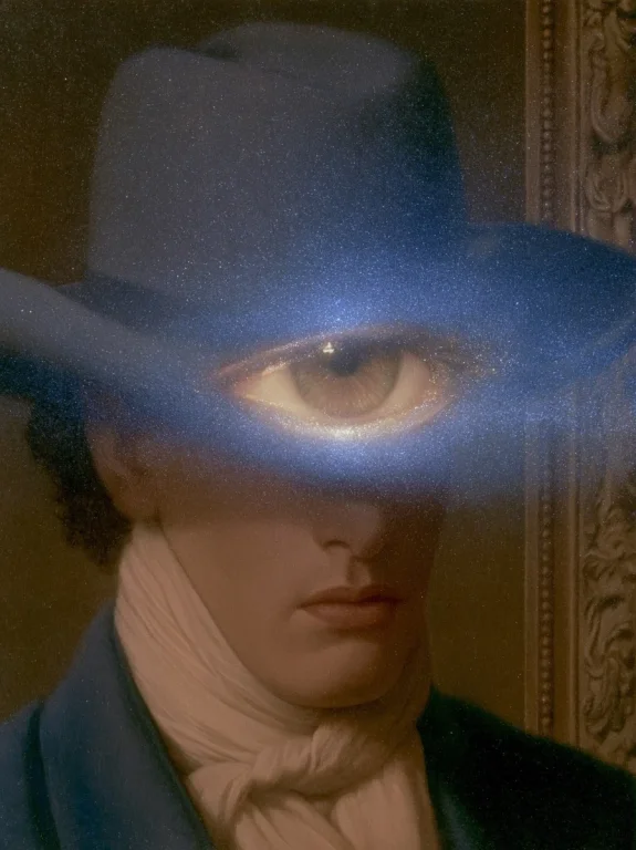 Glowing Green Eyes