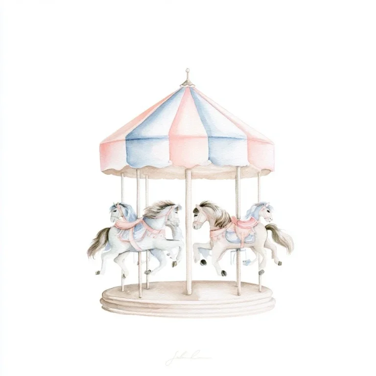 Modern Circus Carousel
