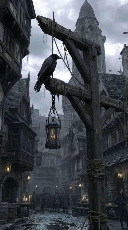 Crow on Gallows