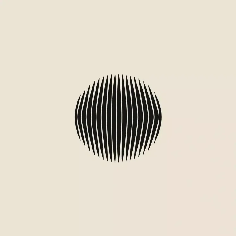 Minimalist Sound Wave Logo