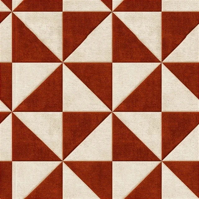 Modern Geometric Pinwheel Pattern