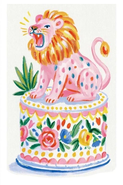 Lion Birthday Cake