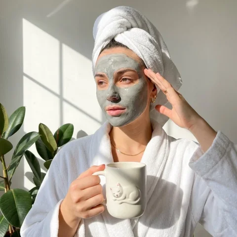 Morning Spa Wellness Portrait — Nano Banana 2 AI Prompt: { "image_generation": { "subject": { "description": "young woman in...