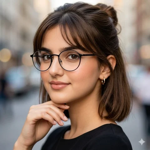 Anonymized Editorial Side Portrait — Nano Banana 2 AI Prompt: Create an ultra-realistic close-up luxury editorial portrait of a beautiful woma...