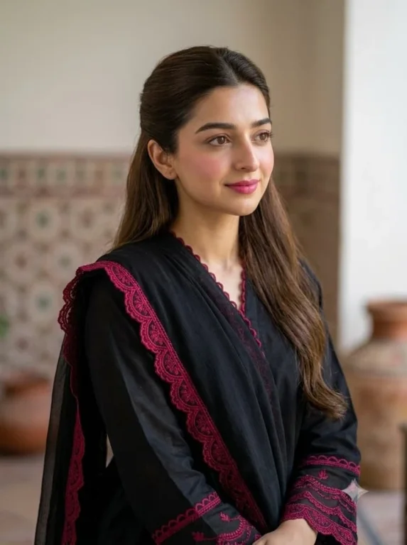 Profile / Avatar - Pakistani Traditional Dress Cinematic Portrait