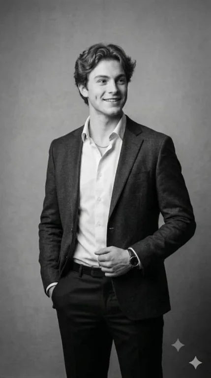 Profile / Avatar - Classic Black and White Male Studio Portraits