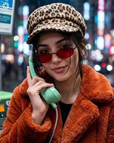 Social Media Post - Cyber-Fashion Street Portrait — GPT Image 2.5 AI Prompt: Ultra realistic cyber-fashion street portrait of [REFERENCE PERSON], preserve th...