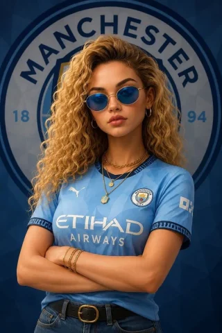 Profile / Avatar - 3D Stylized Sports Fashion Portrait — GPT Image 2.5 AI Prompt: Ultra-detailed stylized 3D portrait of a beautiful young woman with voluminous c...