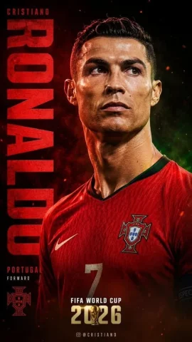 Product Marketing - FIFA World Cup 2026 Sports Poster — GPT Image 2.5 AI Prompt: Create a cinematic ultra-detailed football poster of PLAYER NAME playing for TEA...