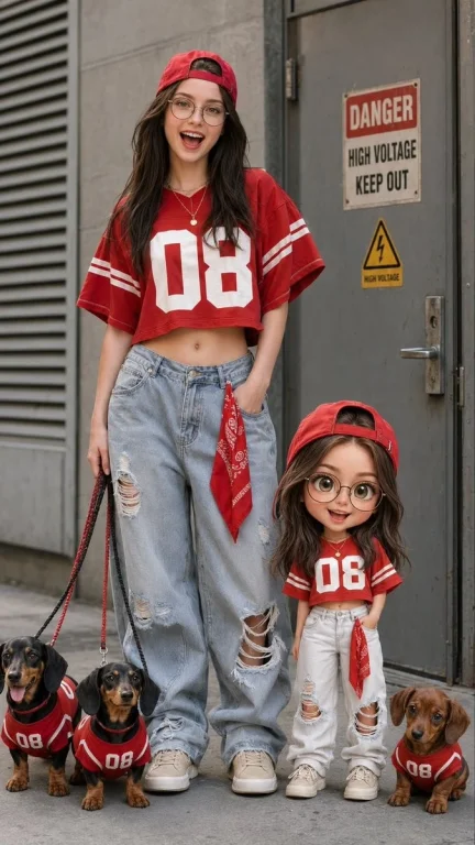 Urban Street Fashion with Chibi Version