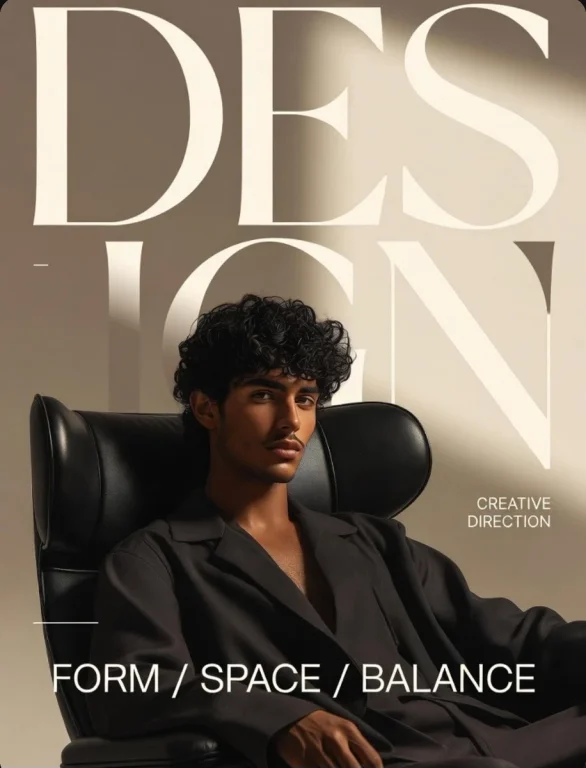Editorial Magazine Cover Portrait