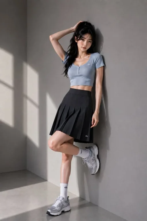 E-commerce Main Image - East Asian Fashion Editorial
