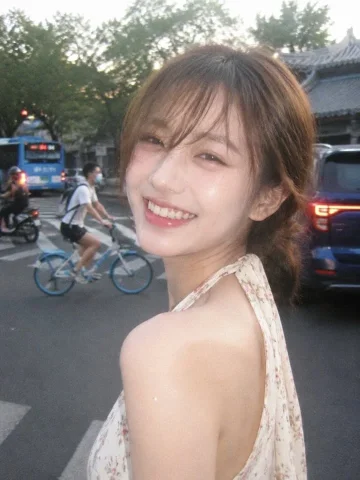 Retro CCD Street Shot — Nano Banana 2 AI Prompt: A street snapshot full of life. The subject is an East Asian girl in her early 2...