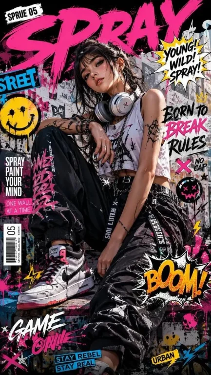 Street Art Rebel Magazine Cover