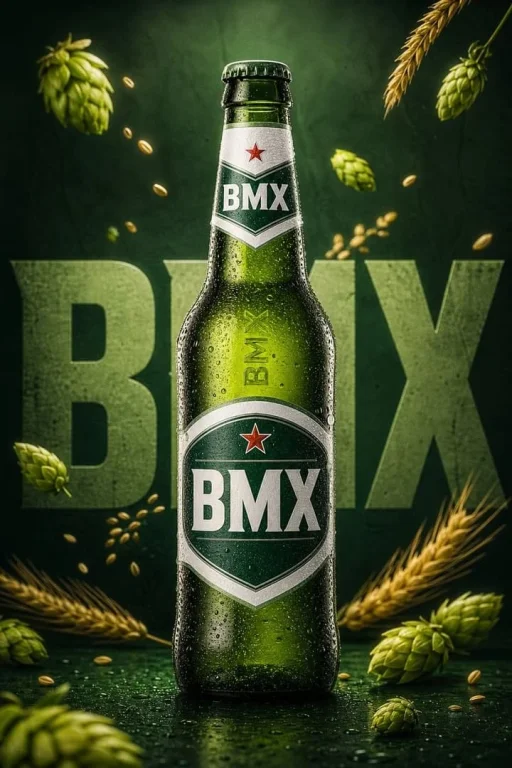 Premium Beverage Commercial Poster