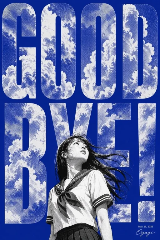 Manga Goodbye Poster