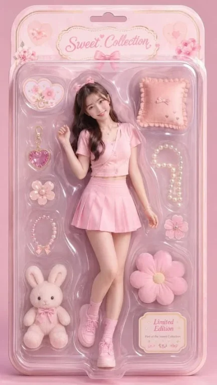 Surrealist Fashion Doll Box Portrait