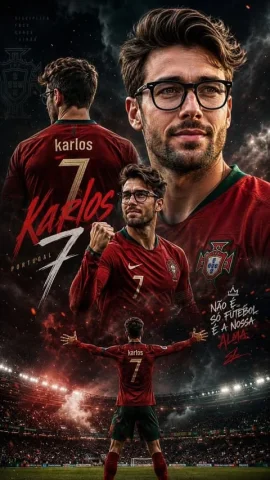 Cinematic Football Sports Poster — Nano Banana 2 AI Prompt: Create a high-end cinematic football poster using the uploaded image as the exac...