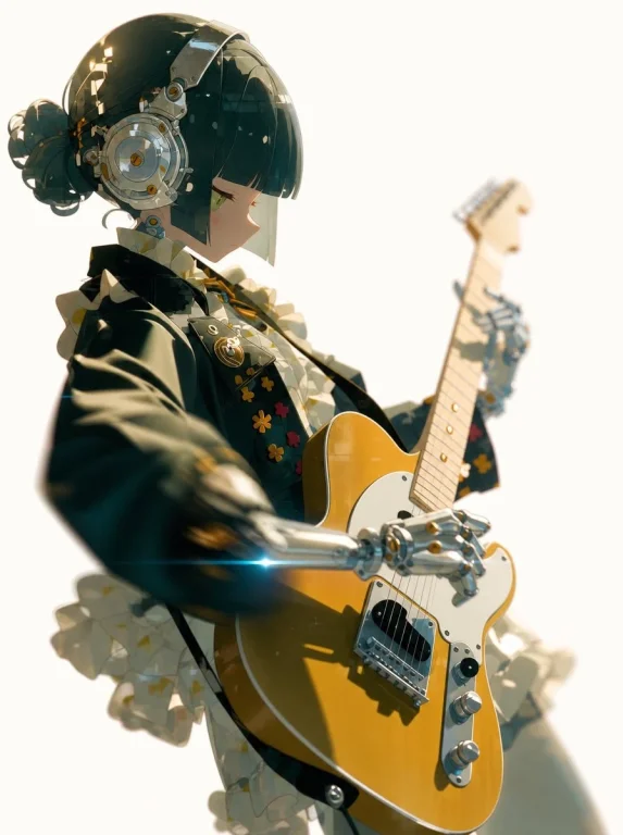 Cyber Idol Guitarist Live Moment
