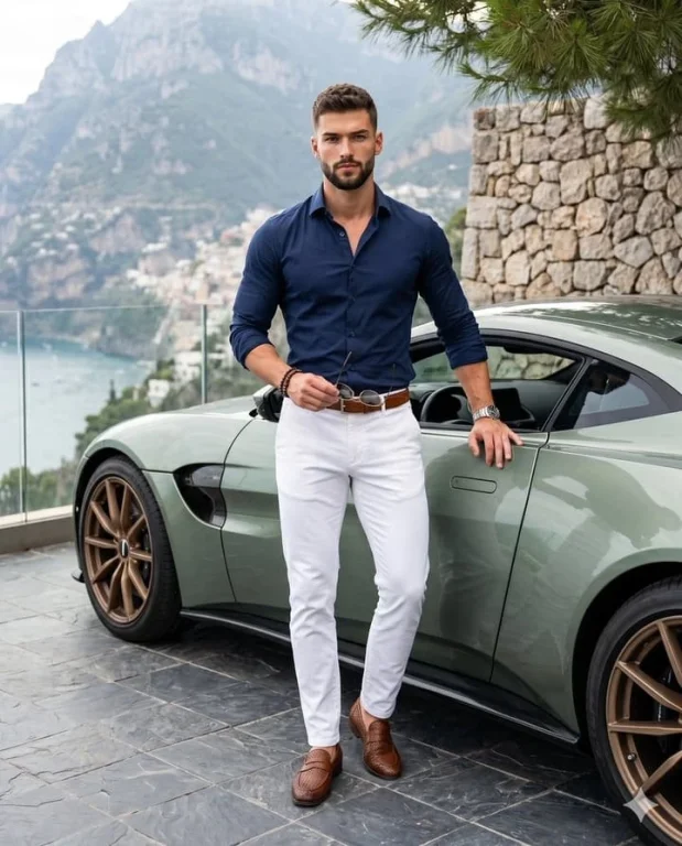 Luxury Automotive Lifestyle Male Portrait