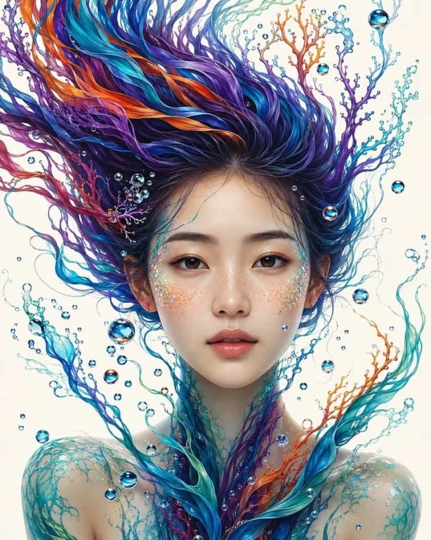 Mythical Water Spirit