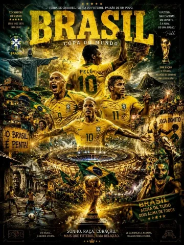 Sports Celebration Poster — Nano Banana 2 AI Prompt: Create an ultra-detailed cinematic national sports poster inspired by: [ COUNTRY...