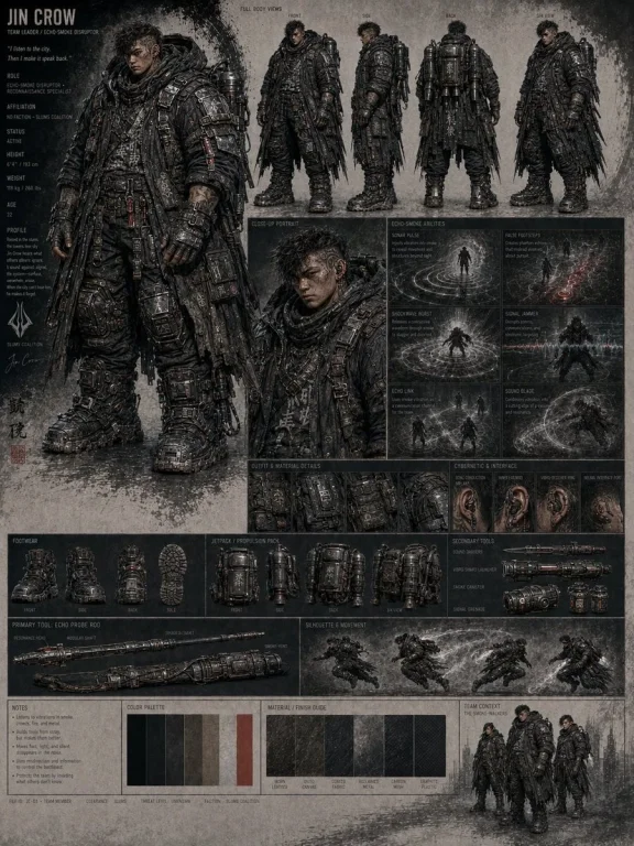 Sci-Fi Character Sheet