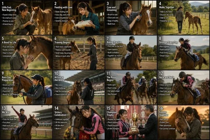 Horse Racing Storyboard