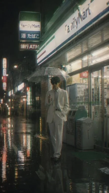 Rainy FamilyMart Noir
