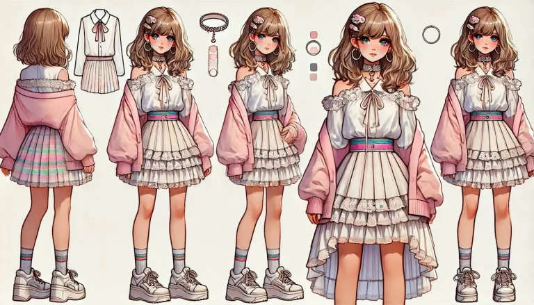 Pastel Street Lolita Reference I