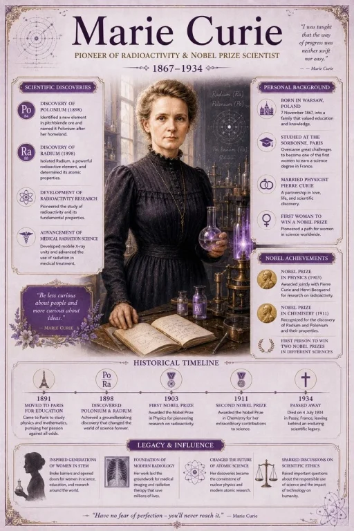 Vintage Science Infographic I