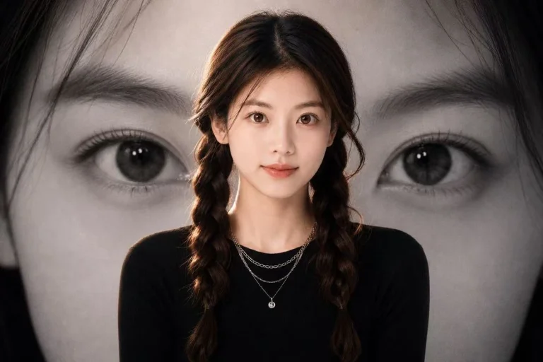 Eye Backdrop Portrait