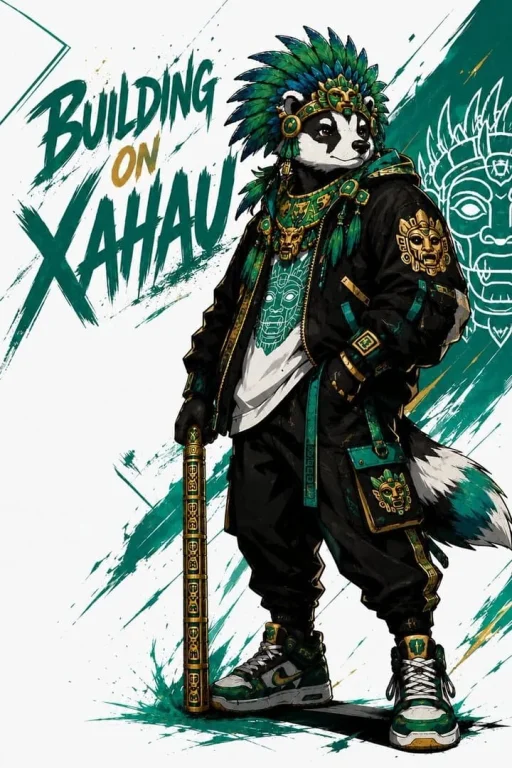 Panda Streetwear Poster