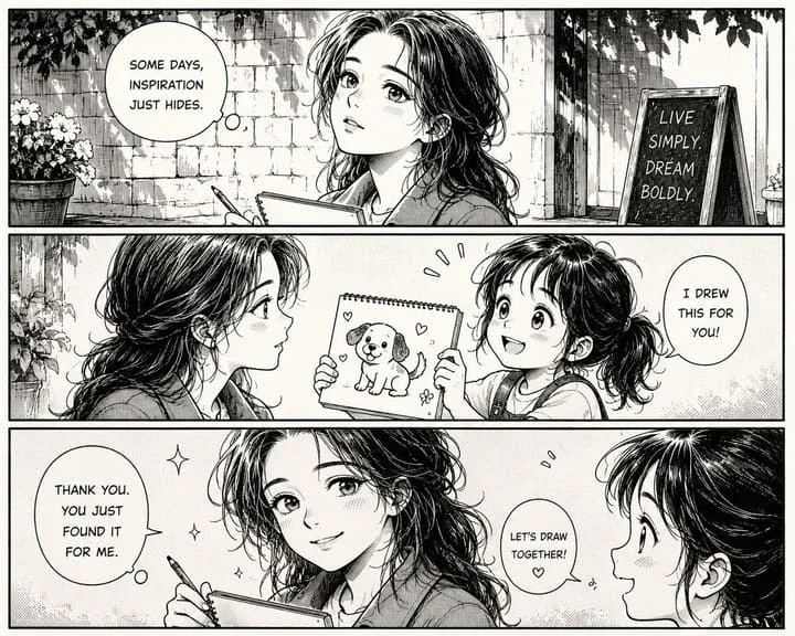 Retro Manga Redraw