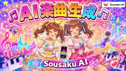 Magical Girl AI Music Thumbnail — Nano Banana 2 AI Prompt: Create a bright, ultra-saturated anime YouTube-style promotional thumbnail for S...