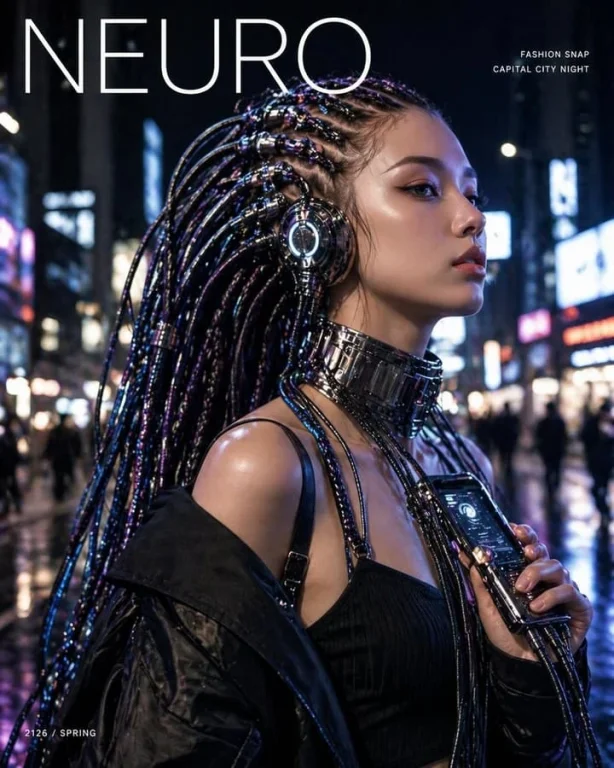 Cyberpunk Fashion Cover