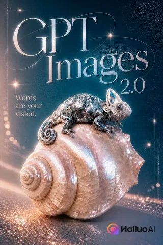 Luxury Launch Poster — Nano Banana 2 AI Prompt: Create a luxurious vertical promotional poster for GPT Images 2.0, in a premium...