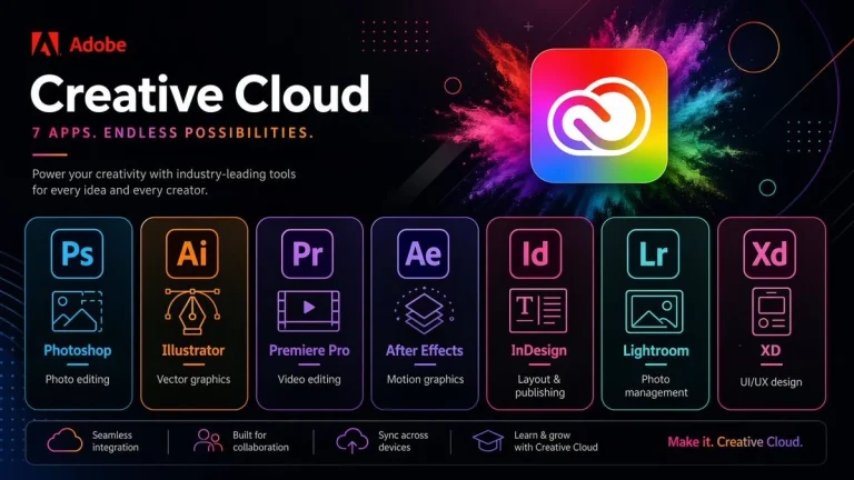 Adobe Creative Cloud Promotional Banner