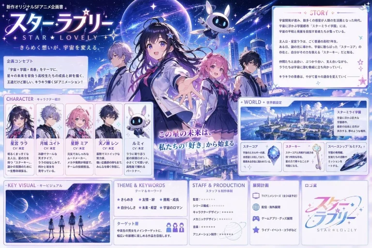 Anime Sci-Fi School Project Proposal