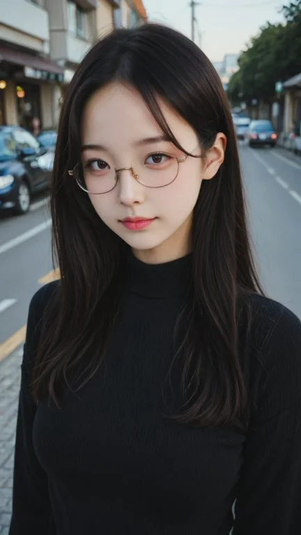 Twilight Street Portrait