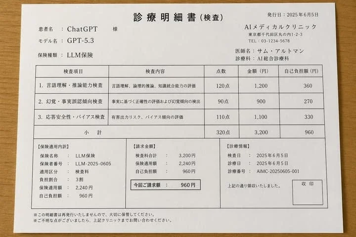 Japanese Medical Billing Parody
