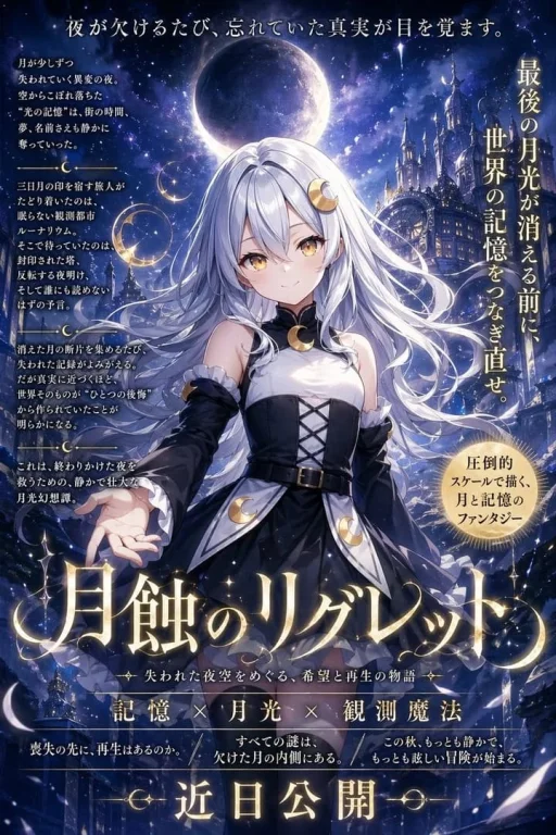 Fantasy Anime Movie Poster